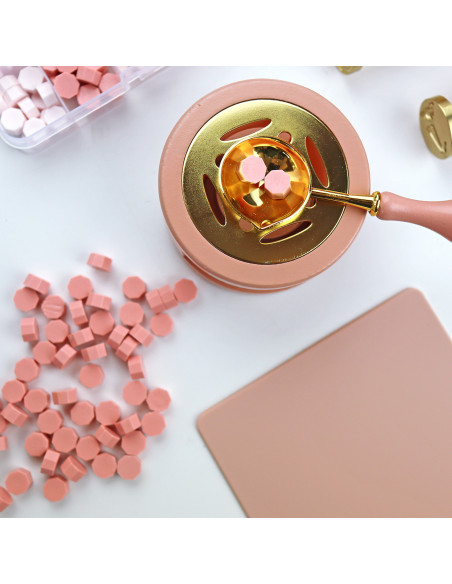 Melocotón sealing wax pearls