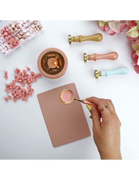 Melocotón sealing wax pearls