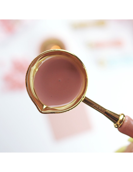 Melocotón sealing wax pearls