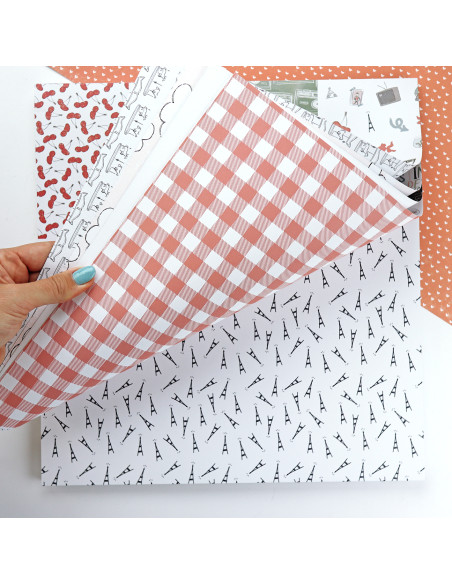 Destino 12X12" paper pad