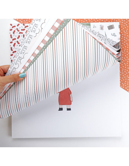 Destino 12X12" paper pad