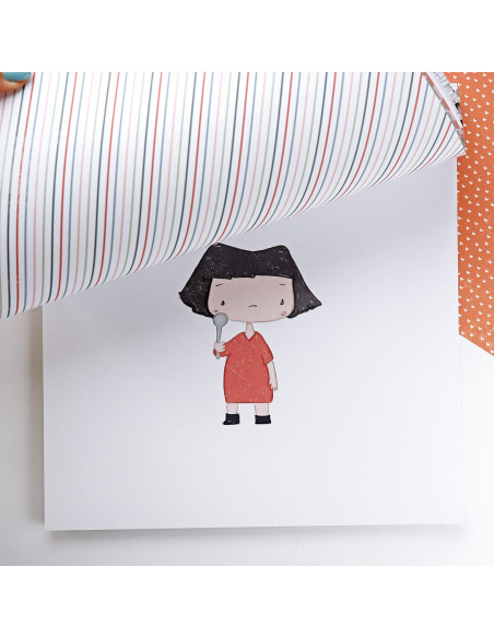 Destino 12X12" paper pad