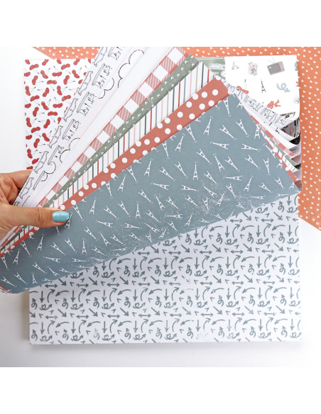 Destino 12X12" paper pad