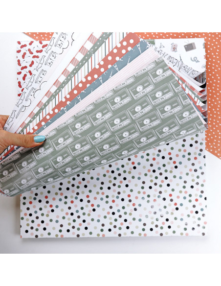 Destino 12X12" paper pad