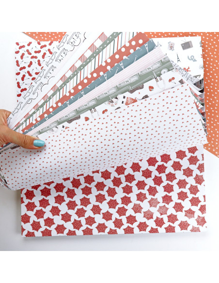 Destino 12X12" paper pad