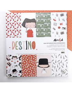 Destino 12X12" paper pad