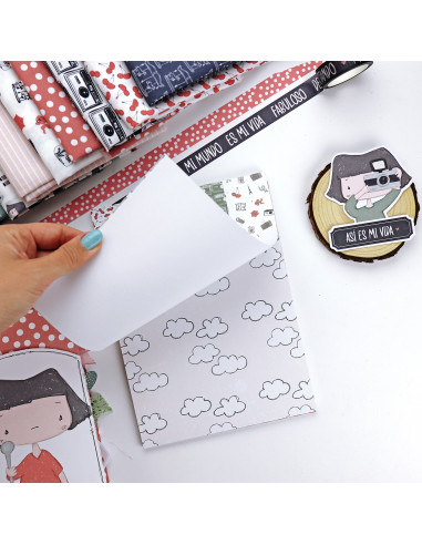 Destino 6x8" paper pad