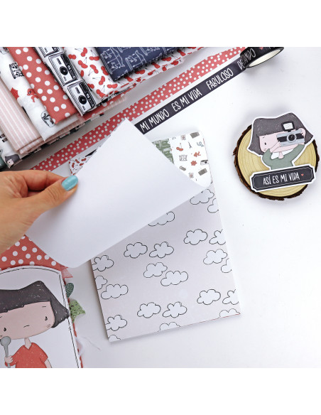 Destino 6x8" paper pad