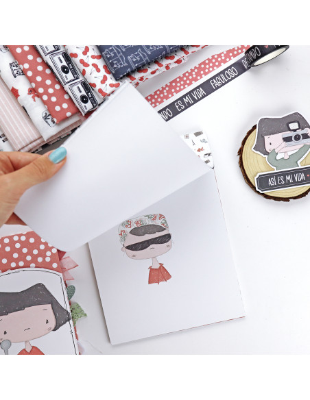 Destino 6x8" paper pad