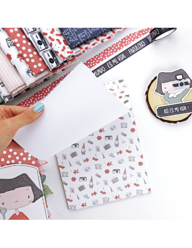 Destino 6x8" paper pad