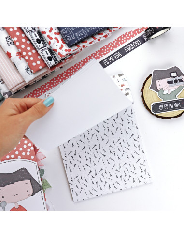 Destino 6x8" paper pad