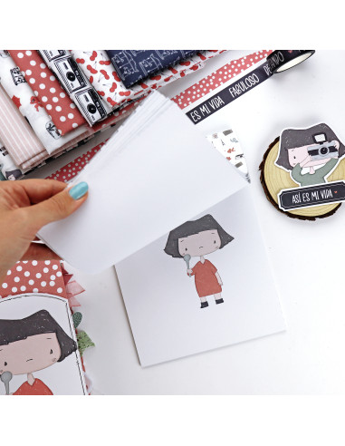 Destino 6x8" paper pad