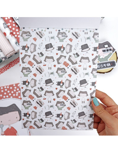 Destino 6x8" paper pad