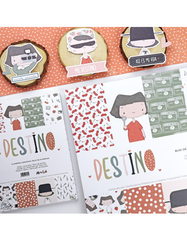 Destino 6x8" paper pad