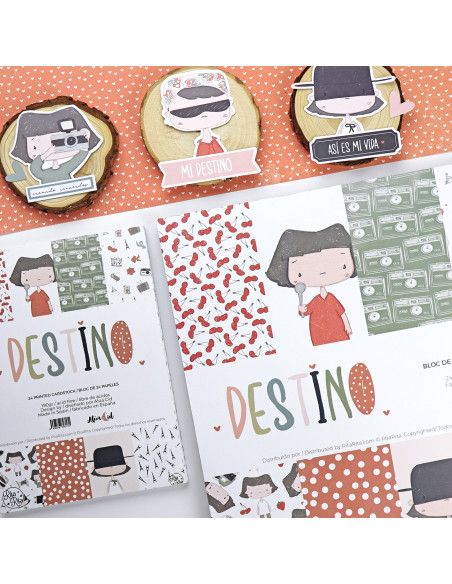 Destino 6x8" paper pad