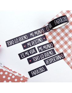 Todo lo bueno washi tape 2