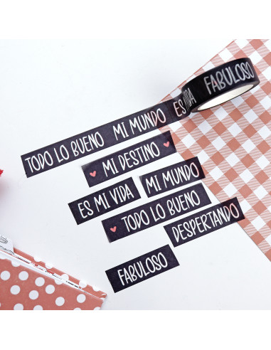 Todo lo bueno washi tape Todo lo bueno washi tape