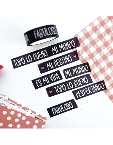 Todo lo bueno washi tape Todo lo bueno washi tape