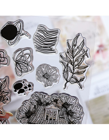 Art Journal stamp set of Vero Ilustrada Art Journal stamp set of Vero Ilustrada