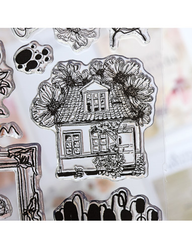 Art Journal clear stamp set | Vero Ilustrada