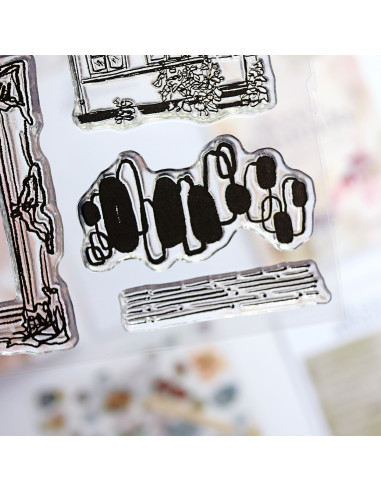 Art Journal stamp set of Vero Ilustrada Art Journal stamp set of Vero Ilustrada