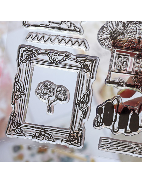 Art Journal clear stamp set | Vero Ilustrada