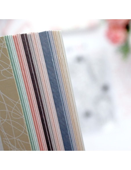 Solidos textured 6x8" paper pad | ComuniCard collection by Alúa Cid