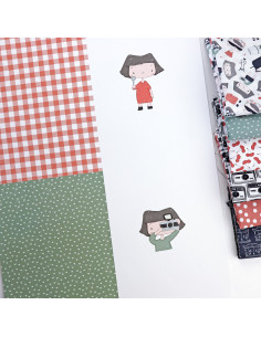 Mayo Destino laminated paper sheet | Destino collection by Alúa Cid