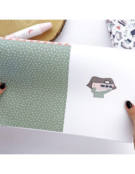 Mayo Destino laminated paper sheet | Destino collection by Alúa Cid