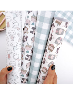 Popurrí laminated paper sheet | 1Década collection by Alúa Cid 2