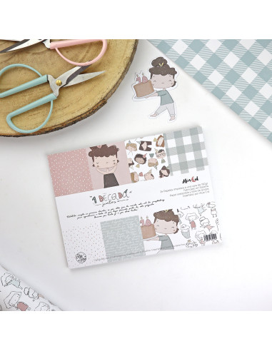 1Década 8x6" paper pad | Alúa Cid design