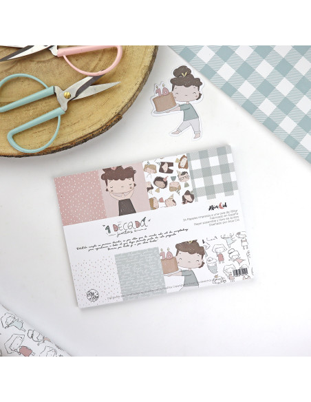 1Década 8x6" paper pad | Alúa Cid design