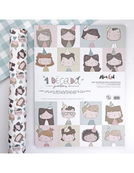 1Década 9" paper pad