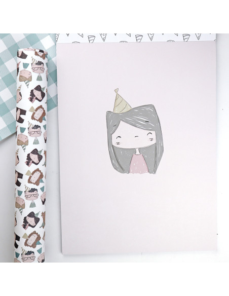 1Década 9" paper pad