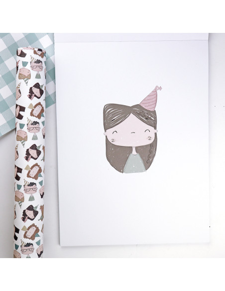 1Década 9" paper pad