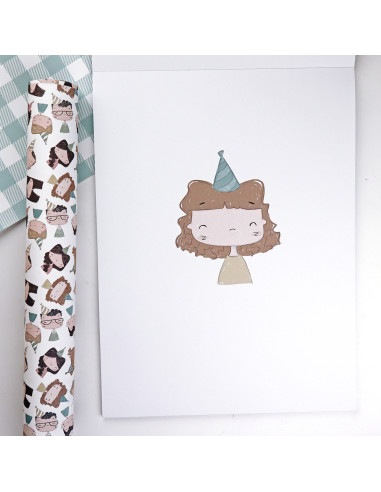1Década 9" paper pad
