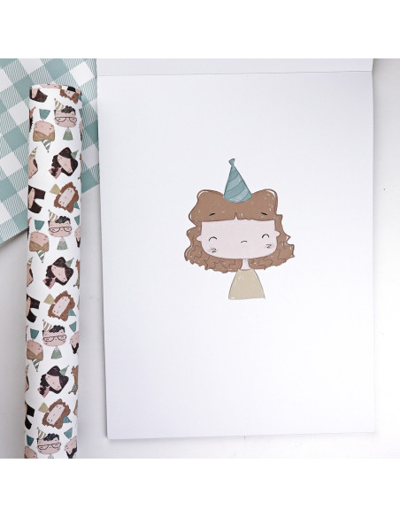 1Década 9" paper pad