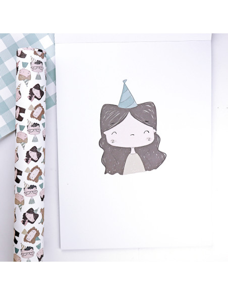 1Década 9x12" paper pad | Alúa Cid design