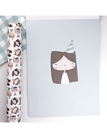 1Década 9x12" paper pad