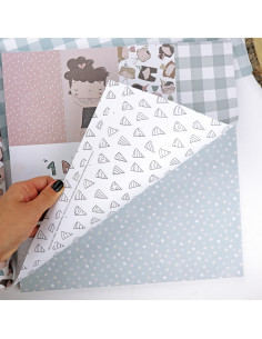 1Década 12" paper pad 2