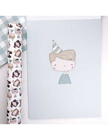 1Década 9x12" paper pad