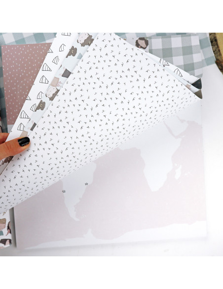 1Década 12" paper pad