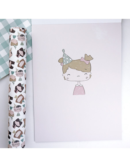 1Década 9x12" paper pad