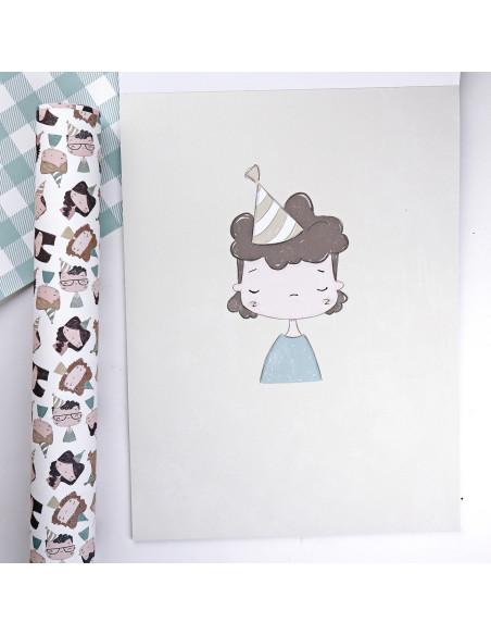 1Década 9x12" paper pad | Alúa Cid design