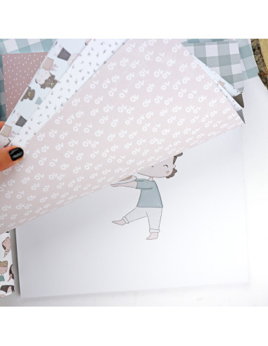 1Década 12" paper pad