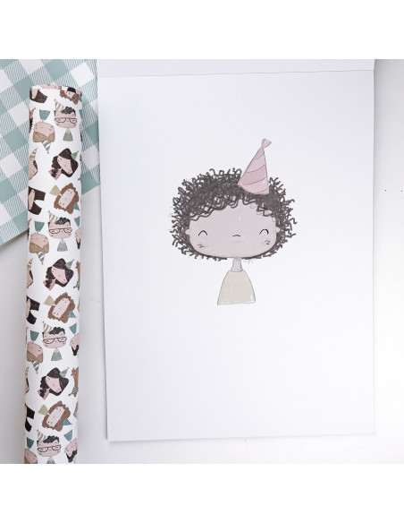 1Década 9x12" paper pad