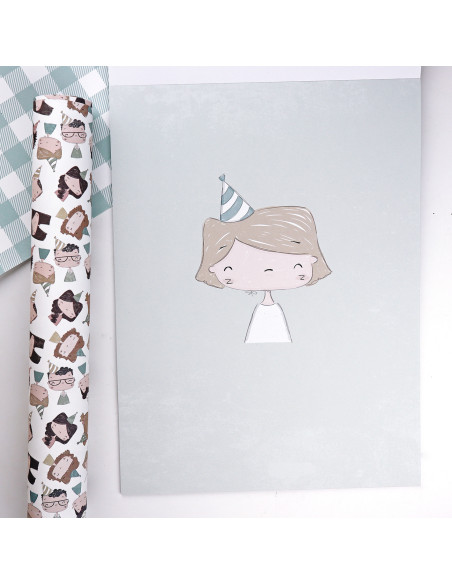 1Década 9x12" paper pad