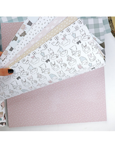 1Década 12x12" paper pad 1Década 12x12" paper pad
