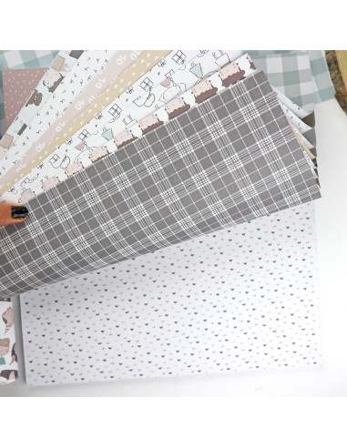 1Década 12x12" paper pad 1Década 12x12" paper pad