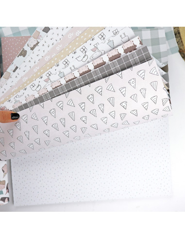 1Década 12x12" paper pad 1Década 12x12" paper pad